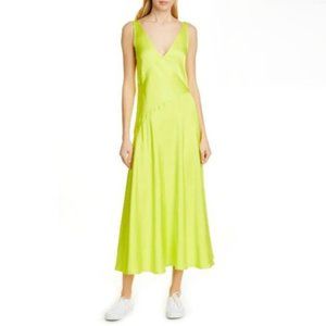 NWT Polo Ralph Lauren yellow sleeveless maxi dress